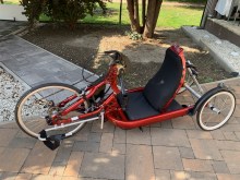 handbike, handibike, kézikerékpár, handcycle, fekvő kerékpár